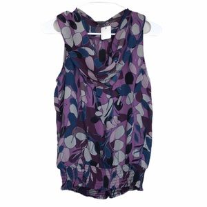 Ann Taylor Draped Cowl Neck Blouse Size XSP